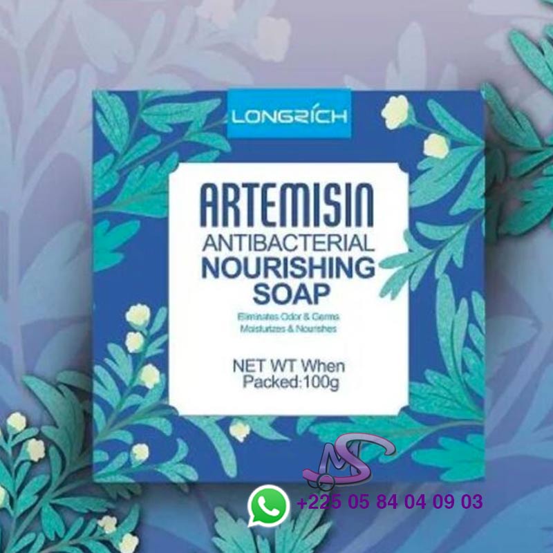 Savon nourrissant antibactérien à l’artémisinine